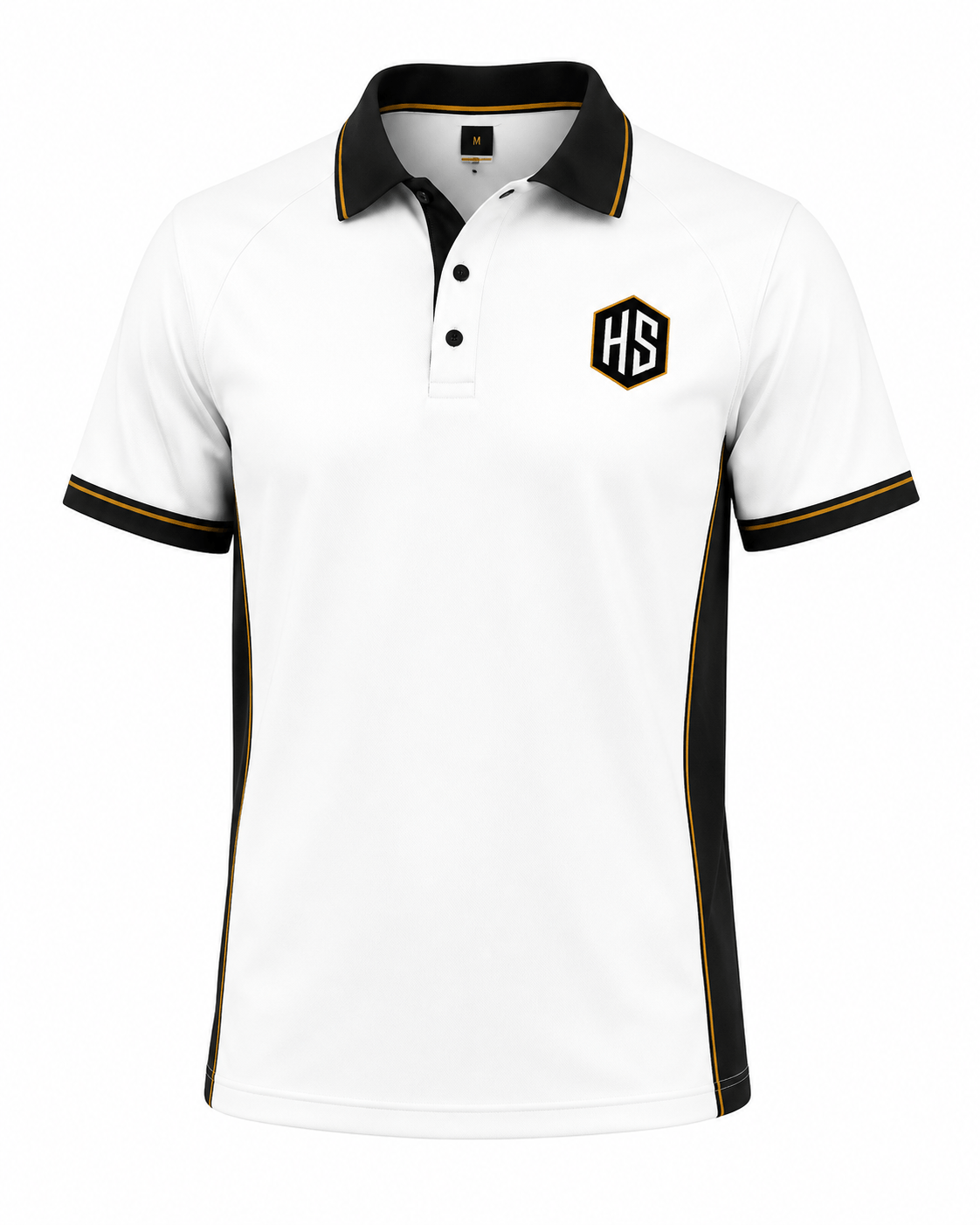 White Golf Men's Golf Polo