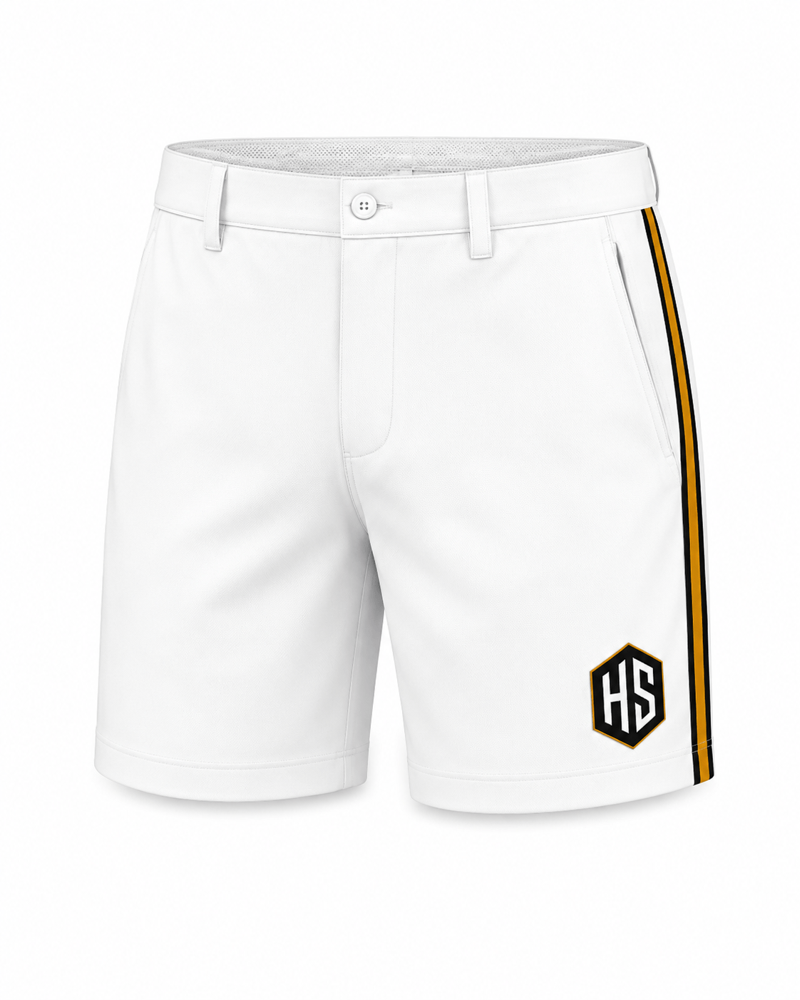 White Golf Golf Shorts