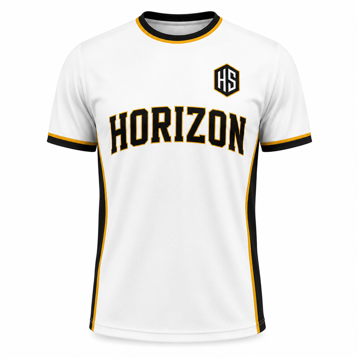 White Training & Fitness Men's Training Tee
