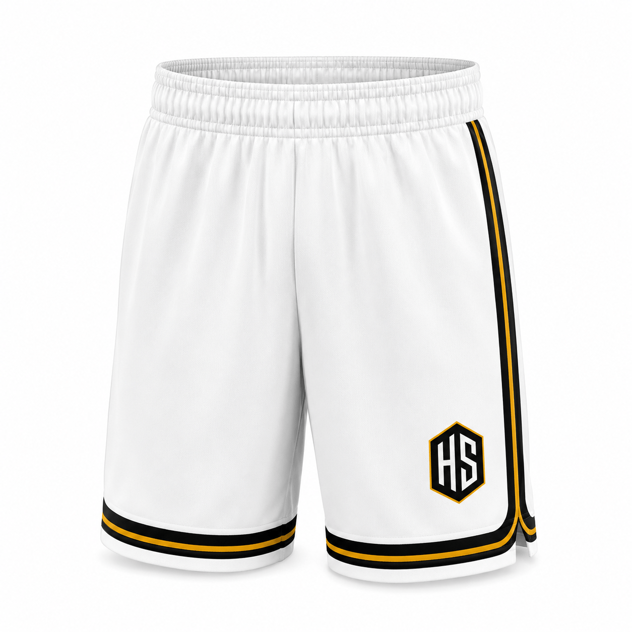 White Training & Fitness Training Shorts