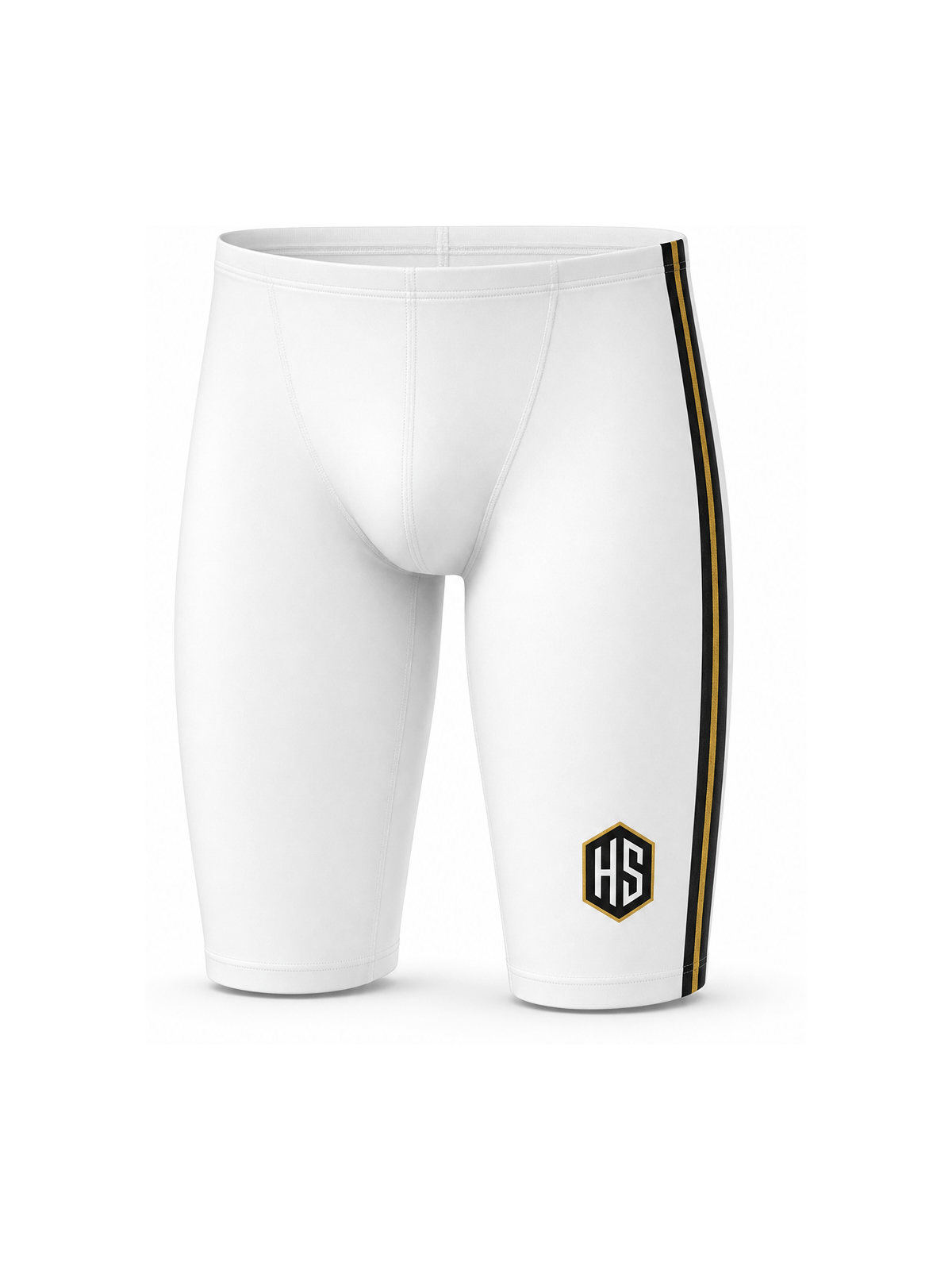 White Swimming Men's Jammer