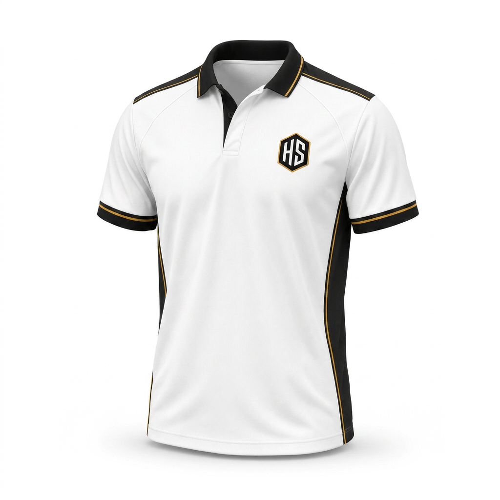 White Tennis Men's Tennis Shirt